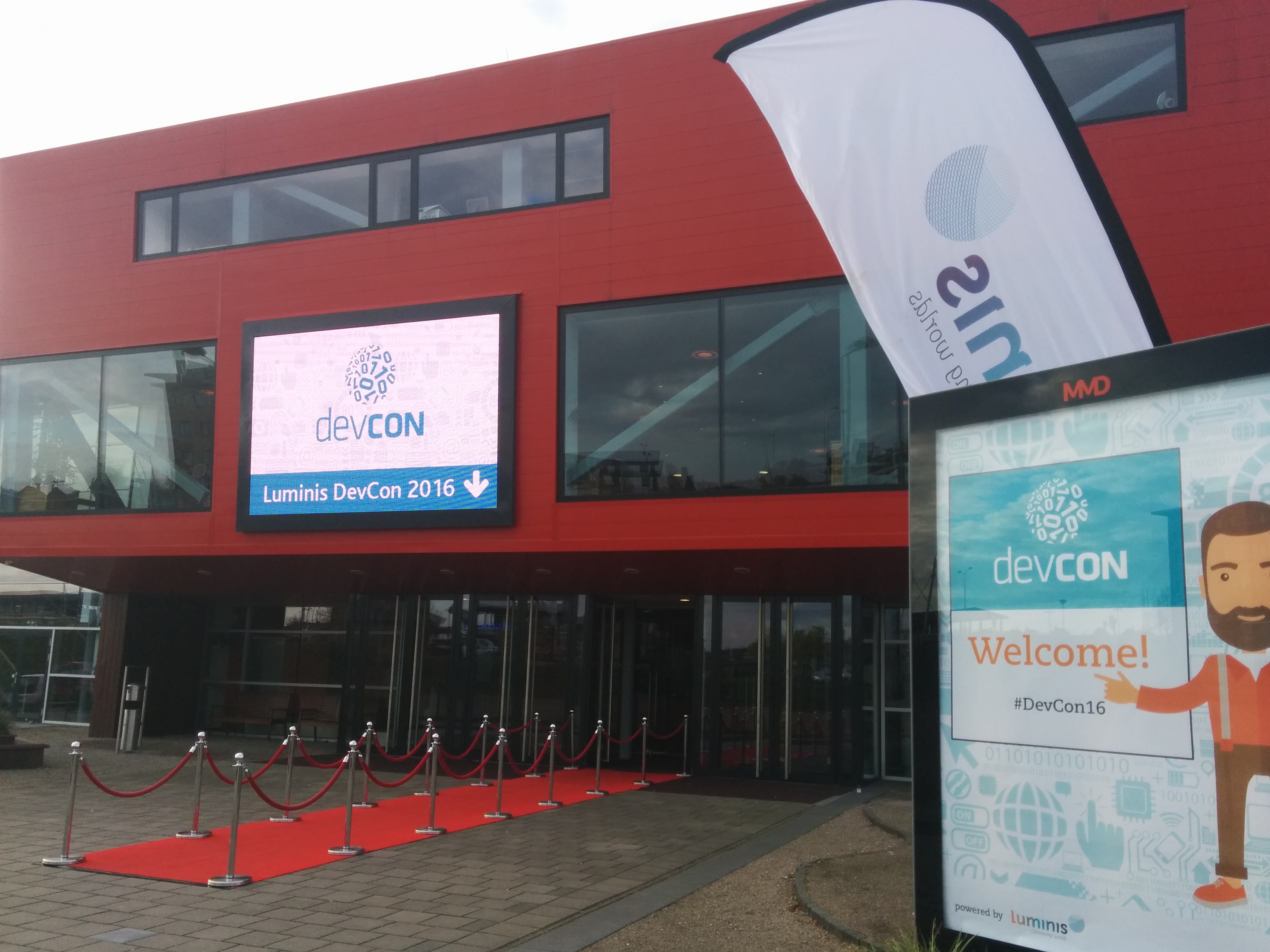 DevCon entrance